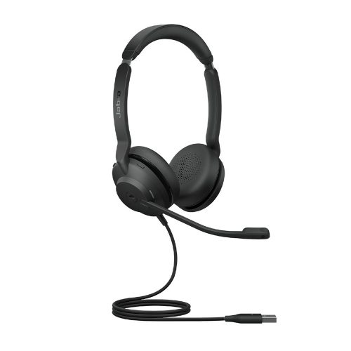 Jabra Evolve2 30 SE MS USB-A sztereó headset fekete (23189-999-979)