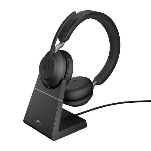 Jabra Evolve2 65 MS USB-C vezeték nélküli sztereó headset fekete (26599-999-889)