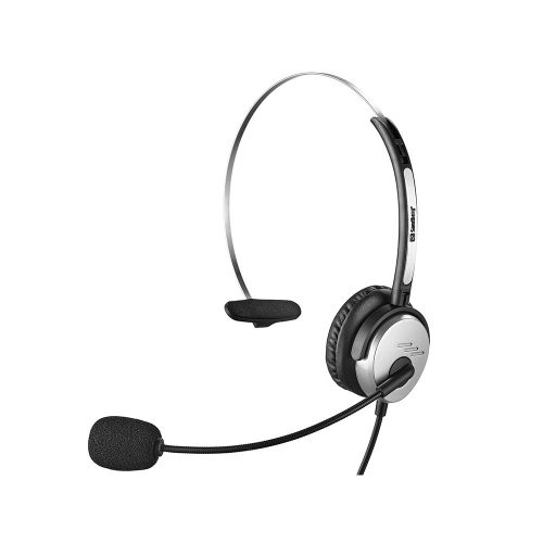 Sandberg Saver mono headset fekete-ezüst (326-11)