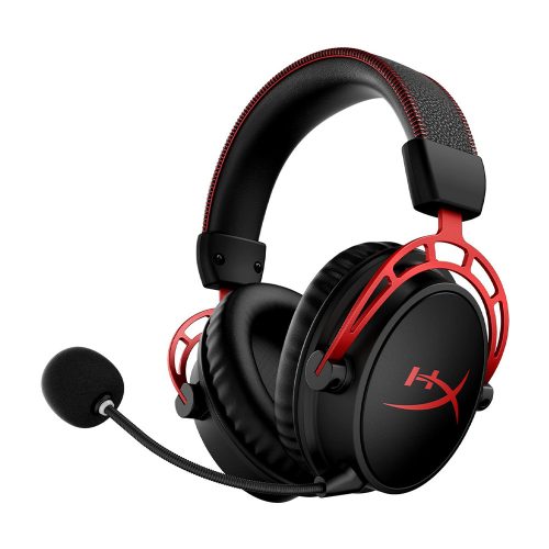 HyperX Cloud Alpha Wireless vezeték nélküli gaming headset fekete (4P5D4AA)