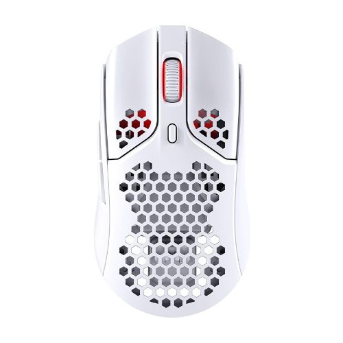 HyperX Pulsefire Haste vezeték nélküli Gaming egér fehér (4P5D8AA)