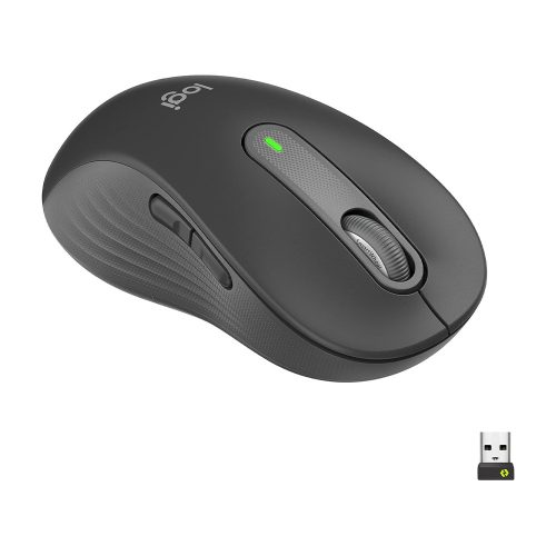 Logitech Signature M650 L nagy balkezes vezeték nélküli egér grafitszürke (910-006239)