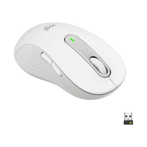 Logitech Signature M650 L nagy balkezes vezeték nélküli egér piszkosfehér (910-006240)