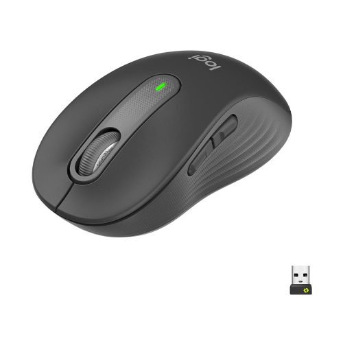 Logitech Signature M650 közepes vezeték nélküli egér grafitszürke (910-006253)