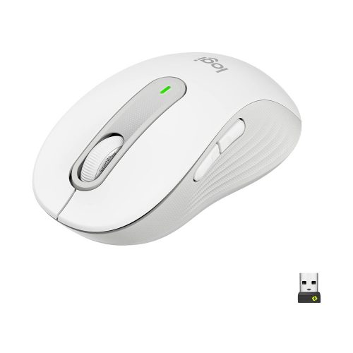 Logitech Signature M650 közepes vezeték nélküli egér piszkosfehér (910-006255)