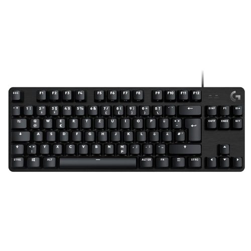 Logitech G413 TKL SE mechanikus Gaming német billentyűzet fekete (920-010443)