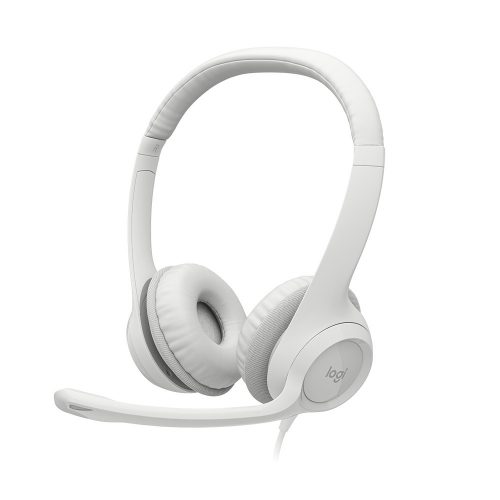 Logitech H390 sztereó headset fehér (981-001286)