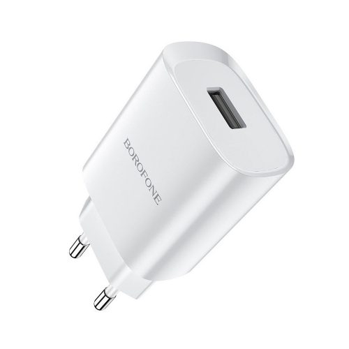 BOROFONE BN1 INNOVATÍV FALI TÖLTŐ - USB - 2.1A FEHÉR