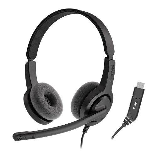 Axtel Voice USB28 HD duo sztereó headset (AXH-V28USBD)