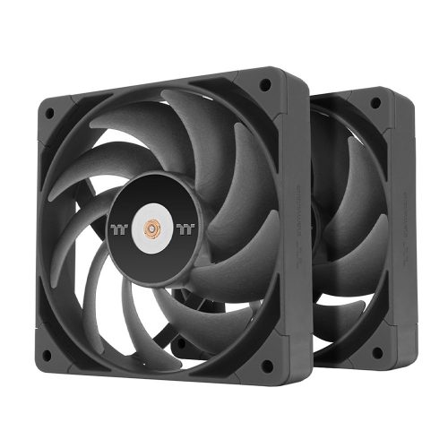 Thermaltake TOUGHFAN 12 Pro High Static Pressure ventilátor fekete 2db (CL-F159-PL12BL-A)