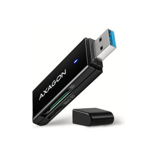 Axagon CRE-S2N SuperSpeed USB-A 3.2 Gen 1 slim SD/microSD kártyaolvasó