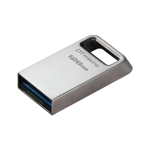 Kingston DataTraveler Micro USB 3.2 A ezüst Pendrive 128GB (DTMC3G2/128GB)