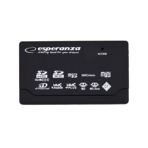 Esperanza All-in-One USB 2.0 kártyaolvasó (EA119)