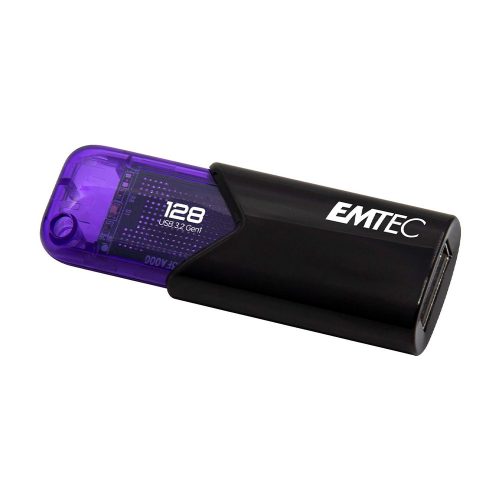 Emtec B110 Click Easy 3.0 USB 3.0 fekete-lila Pendrive 128GB (ECMMD128GB113)