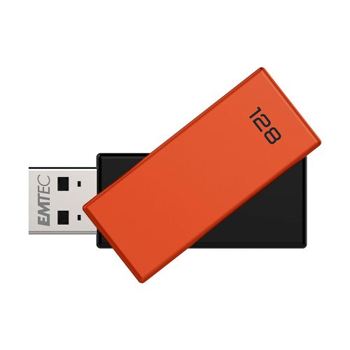 Emtec Brick 2.0 USB 2.0 narancssárga Pendrive 128GB (ECMMD128GC352)