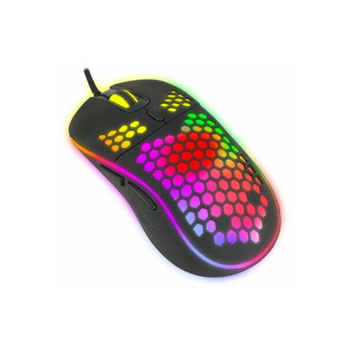 Esperanza Anteros USB Type-C 6D gamer egér RGB fekete (EGM305)