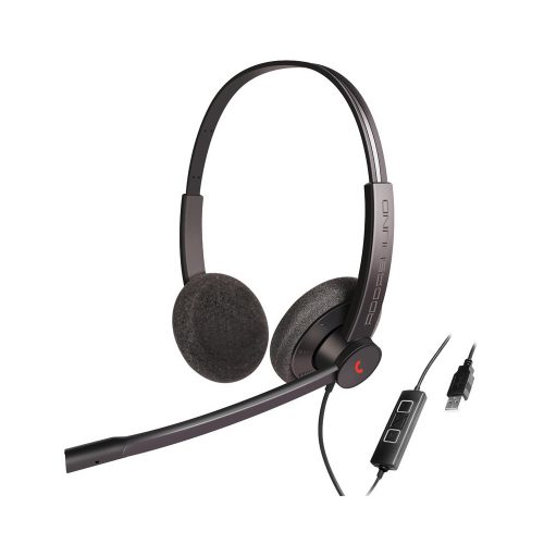 Addasound EPIC 302 UC headset fekete