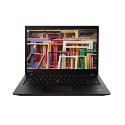 Lenovo Thinkpad T490S használt laptop Intel I5-8265U 8GB DDR4 - Külföldi billentyűzetkiosztás ajándék magyar matricával