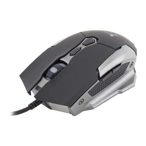 White Shark GM-1804 Umethon gaming egér fekete-ezüst