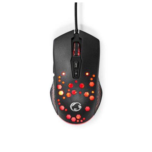 Nedis GMWD410BK optikai Gaming egér