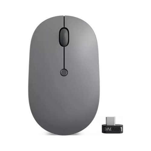 Lenovo Go USB-C csatlakozós vezeték nélküli egér Storm Grey - sötétszürke (GY51C21210)