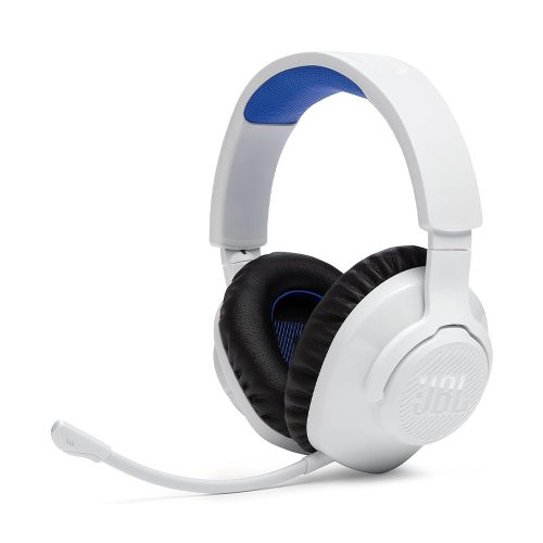 JBL Quantum 360 gamer headset fehér/kék (JBLQ360PWLWHTBLU)