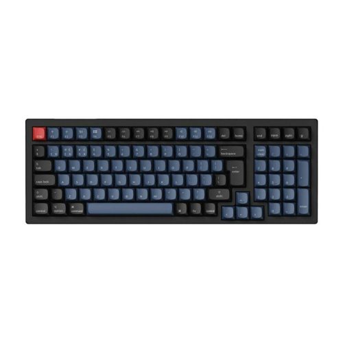 Keychron K4 Pro RGB angol gaming Hot-swap Gateron G Pro Red mechanikus Bluetooth / USB billentyűzet (K4P-H1-UK)