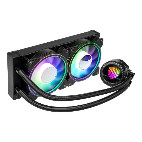 Kolink Umbra Void AIO 240 mm ARGB univerzális CPU vízhűtés (KL-UA240-WC)