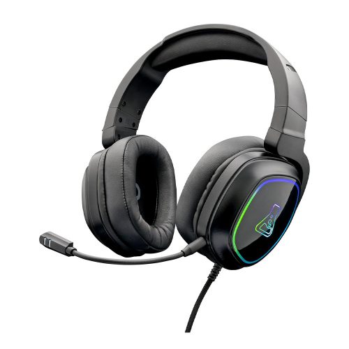 The G-Lab KORP RADIUM gaming headset fekete