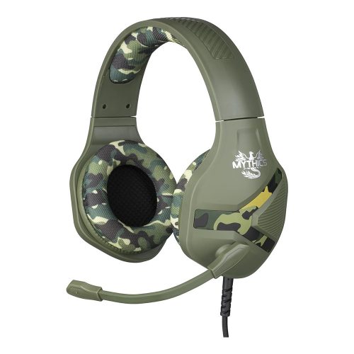 Konix Mythics Nemesis Camo gaming headset zöld terepmintás (KX-GH-NMS-CAMO)