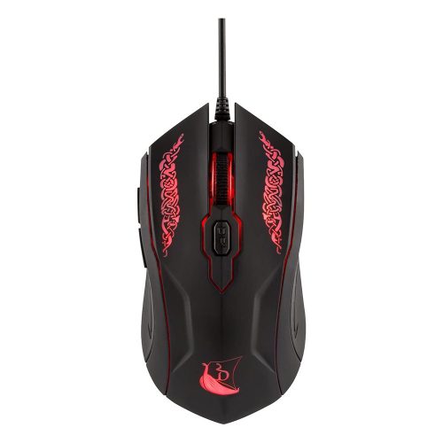 Konix Drakkar Shaman gaming egér fekete (KX-GMD-PC-CLS)