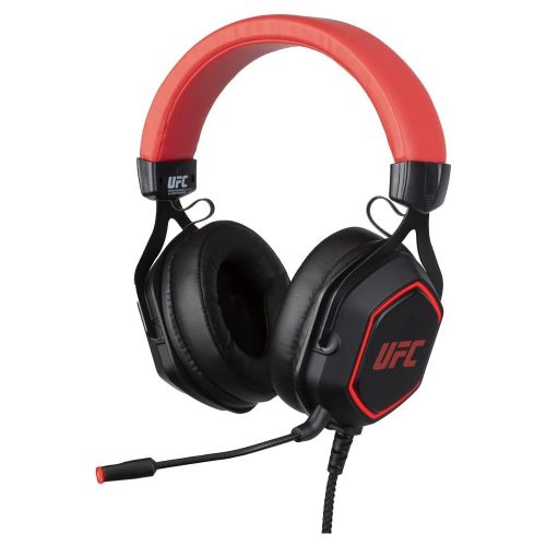 Konix UFC gaming headset fekete-piros (KX-UFC-PGHR-PC)