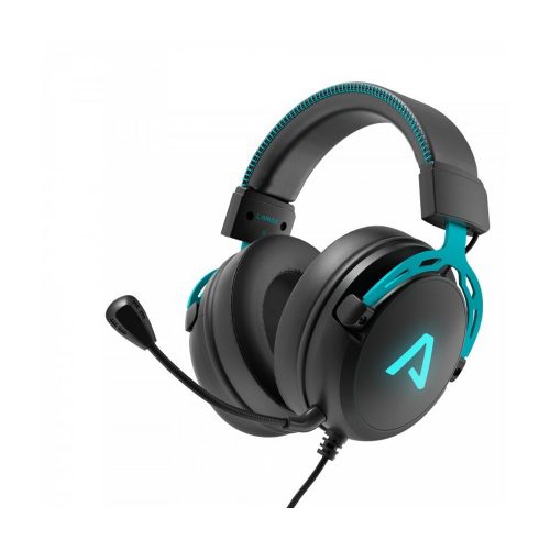 LAMAX Heroes Defender1 gaming headset fekete-kék (LMXHDE1)