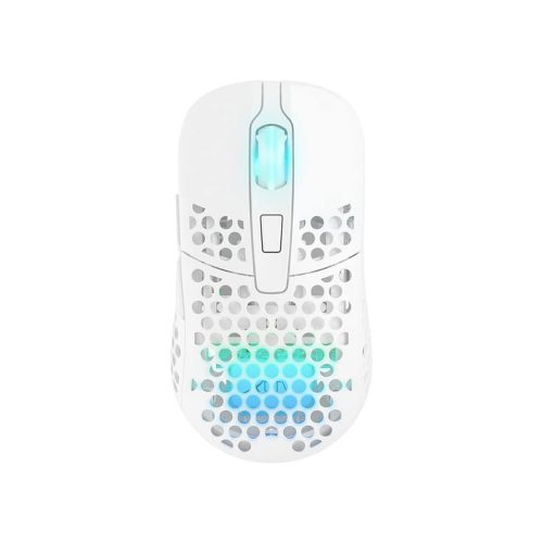 Xtrfy M42 RGB Wireless vezeték nélküli optikai gaming egér fehér (M42W-RGB-WHITE)