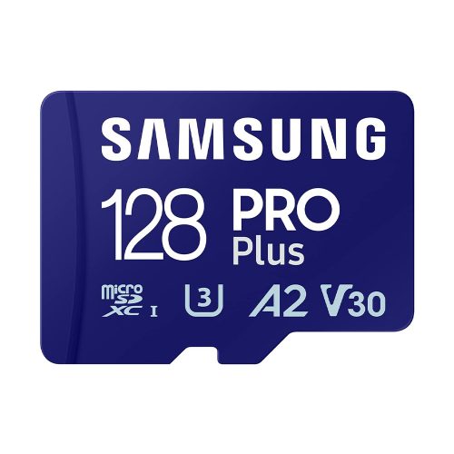 Samsung PRO Plus 128GB microSDXC memóriakártya + adapter (MB-MD128SA/EU)