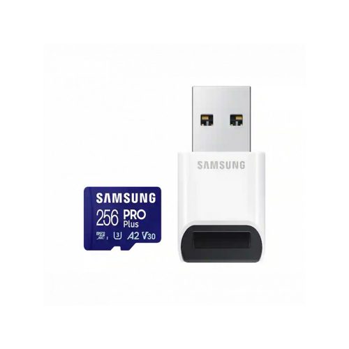 Samsung PRO Plus 256GB microSDXC memóriakártya + kártyaolvasó (MB-MD256SB/WW)