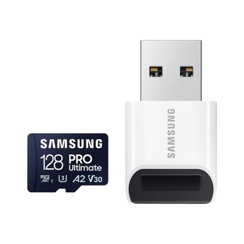 Samsung PRO Ultimate 128GB microSDXC memóriakártya + kártyaolvasó (MB-MY128SB/WW)