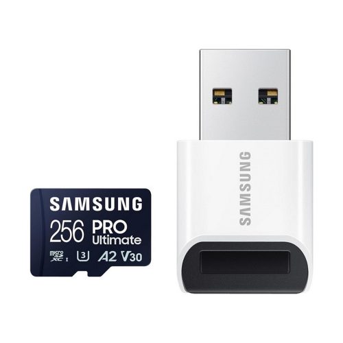 Samsung PRO Ultimate 256GB microSDXC memóriakártya + kártyaolvasó (MB-MY256SB/WW)