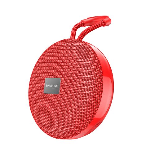 BOROFONE BR27 KEDVES VEZETÉK NÉLKÜLI BLUETOOTH HANGSZÓRÓ, PIROS
