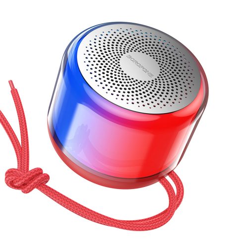 BOROFONE BR28 JOYFUL VEZETÉK NÉLKÜLI BLUETOOTH HANGSZÓRÓ PIROS
