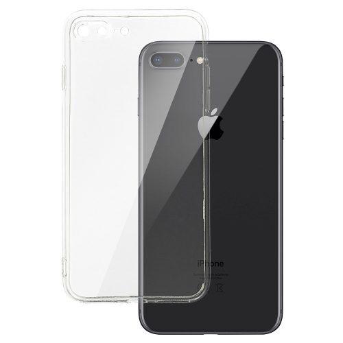 Hátsó tok 2 mm   IPHONE 7 PLUS / 8 PLUS (5,5") ÁTLÁTSZÓ  