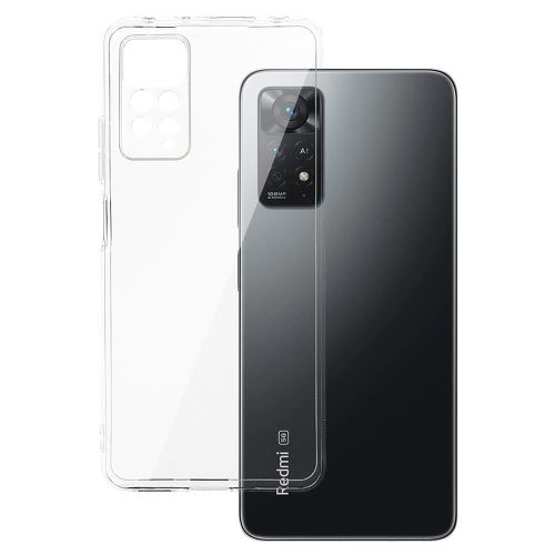 Hátsó tok 2 mm   XIAOMI REDMI NOTE 11 PRO/NOTE 11 PRO 5G átlátszó  