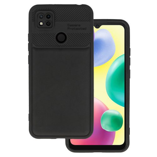 Xiaomi Redmi 9C Fekete fényképezőgép védett tok