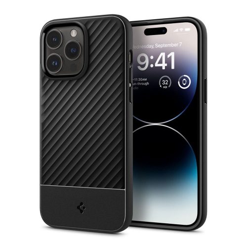 Etui SPIGEN Core Armor ACS06441 do Iphone 15 Pro Max matt Fekete