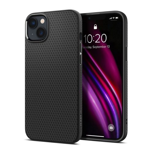 Etui SPIGEN Liquid Air ACS06790 do Iphone 15  matt Fekete