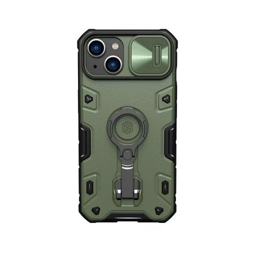 Nillkin CamShield Armor Pro Mágneses tok iPhone 14/13 zöld