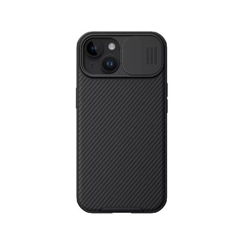 Nillkin CamShield Pro mágneses tok iPhone 15 Plus Fekete