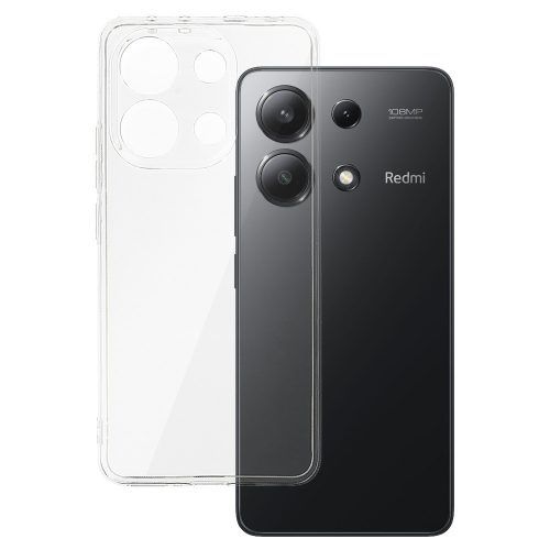 Hátsó tok 2 mm   XIAOMI REDMI NOTE 13 4G átlátszó  