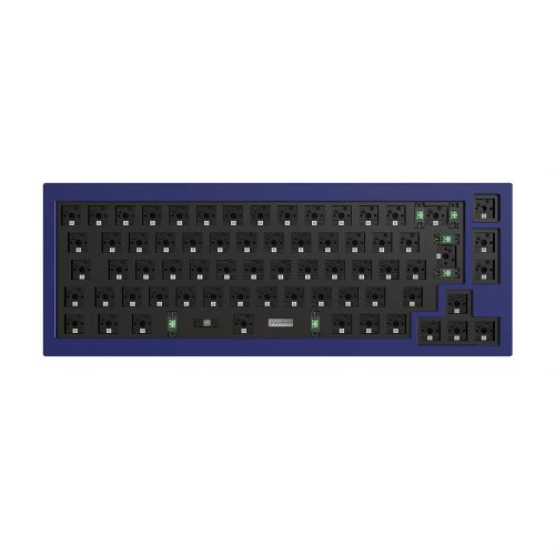 Keychron Q2 Swappable RGB Backlight Knob ISO gaming barebone billentyűzet kék (Q2-F3)