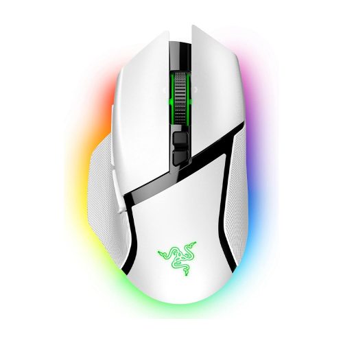 Razer Basilisk V3 PRO vezeték nélküli optikai Gaming egér fehér (RZ01-04620200-R3G1)